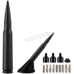 Ammotenna Flat Black 1/2" Billet Aluminum .50 Calaber Repl Antenna Mast - 50FB New. Price: $40.99.