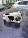 Truvativ Hussefelt 60L Mtb Stem 31.8MM Handlebar Clamp White Bike Used. Price: $17.00.