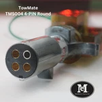 Towmate TM5004: Dependable 4-PIN Round Transmitter With Green Antenna Wire New. Price: $120.00.