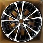 For Toyota Camry Oem Design Wheel 18" 18-21 Machined Black Replacement Rim 75221 New. Price: $158.96.