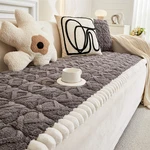 Pet Plush Sofa Cover Soft Non-slip Jacquard Couch Cushion Furniture Protec New. Price: $15.59.