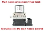 14 19 Nissan Frontier Abs Module Anti-lock Brake Controller 47660 9CJ0C Used. Price: $191.24.