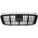 Sherman 3194A-99-0 Grille Assembly Chrome For 2001-2003 Hyundai Elantra New. Price: $45.27.