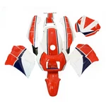 Injection Red Blue White Fairing Kit For 1985 1986 1987 Yamaha RZV500 Bodywork New. Price: $355.95.
