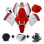 Injection Red White Fairing Kit For 1985-1987 Yamaha RZV500 86 Bodywork New. Price: $332.95.