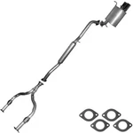 Y Pipe Resonator Muffler Exhaust Kit Fits: Before August 04 Infiniti G35X Sedan New. Price: $556.81.