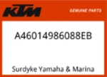 Genuine Oem Ktm Connectivity Unit Gps Fender Kit (cuo) A46014986088EB New. Price: $274.99.