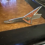 Ford Thunderbird 1956-57 Original Oem Fender Emblem # BJ-16229-A Used. Price: $23.74.