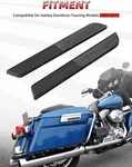 Amazicha Saddlebag Reflectors Latch Cover Black For Harley 1993-2013, Free Ship Unspecified. Price: $18.22.