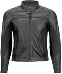 Noru Maruchi Mens Leather Motorcycle Jacket Black New. Price: $149.99.