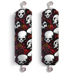 Red Skull Ski-doo Bombardier Brp Shock Protector Covers Snowmobile (set 2) New. Price: $28.90.