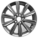 2012-2013 Volkswagen Golf 17" Hyper Silver Oem Factory Wheel Rim 5K0601025AD88Z Remanufactured. Price: $483.83.