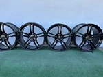 Audi R8 19" Genuine Factory Original Oem Gloss Black Wheels Rims Set New. Price: $2499.00.