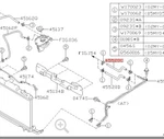 Genuine Oem Subaru Transmission Cooler Hose 06-07 Impreza 06-08 Forester A/t New. Price: $30.00.