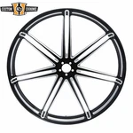 3.5" Black Anodized Front Wheel Rim The Vee Fit For Harley Touring 2008-2023 New. Price: $679.99.