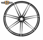 30 3.5" Black Anodized Front Wheel Rim The Vee Fit For Harley Touring 2008-2023 New. Price: $949.99.