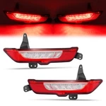 Rear Left Right Led Bumper Lights For Lincoln Mkc 2015-2019 Marker Lamp Red New. Price: $128.99.