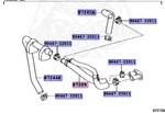 93-98 Toyota Supra Mkiv 2JZGE Heating Water Pipes Used. Price: $15.00.