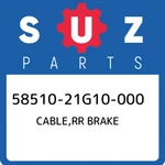 58510-21G10-000 Suzuki Cable,rr Brake 5851021G10000, New Genuine Oem Part. Price: $65.65.