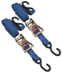 Bikemaster 1.5" Ratchet Tie Downs Blue New. Price: $50.10.