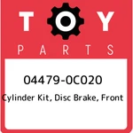 04479-0C020 Toyota Cylinder Kit, Disc Brake, Front 044790C020, New Genuine Oem P. Price: $42.85.