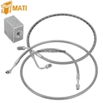 Rear Brake Hose Lines W/fitting Cross For Polaris Ranger 425 500 Tm 2001-2004 New. Price: $94.99.