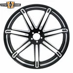 18 3.5" Black Anodized Front Wheel Rim The Vee Fit For Harley Touring 2008-2023 New. Price: $489.99.