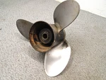 Johnson/evinrude Omc Stainless Propeller 431930 Left Hand Rot 15 Dia X 17P Used. Price: $89.99.