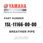 Yamaha Genuine Oem Parts Breather Pipe 1SL-11166-00-00 For YZ450F New. Price: $30.78.