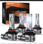 Sealight 9005 9006 Bulbs 80000LM Brightness 6500K Cool White, HB3 Fog HB4 New. Price: $78.74.