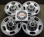 2025 Silverado 2500HD 17" Wheels Steel Factory Oe 8X180 2011-2026 Great Set 568 Used. Price: $550.00.