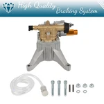 Shaft Vertical Pressure Pump 7/8" 3200 Psi 2.5 Gpm For Power Washers New. Price: $83.02.