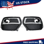 Front Left & Right Bumper Closed Grid Fog Light Grille For Bmw X6 2012 2013 2014 New. Price: $59.59.