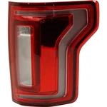 Right Passenger Rh Taillamp Led Type Fits 2015 2016 2017 Ford Pickup Lightduty New. Price: $395.43.