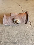 Volvo D11 Turbo Connection - Used P/n 21404584. Price: $90.00.