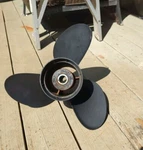 15 X 17P Counter Omc Evinrude Johnson Ss Propeller, 431930 Used. Price: $111.25.