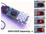 Drake Muscle Cars SD-20059-CHASE Sequential Taillight Kit, Led, 12 V, Ford, New. Price: $409.95.