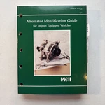 Wai Wetherill Associates 1993 Alternator Identification Guide Catalog Good. Price: $16.19.