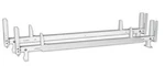 4A821 Cross Bar Aluminum Ladder Rack New. Price: $613.69.
