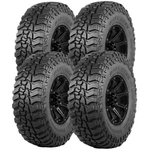 (qty 4) 35X12.50R17LT Mickey Thompson Baja Boss M/t 119Q Lrd Black Wall Tires New. Price: $1446.96.