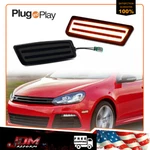 2X Smoke Amber Led Front Bumper Side Marker Signal Lights For 2010-14 Vw MK6 Tdi New. Price: $19.99.