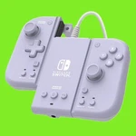 Hori Split Pad Compact Controller Attachment Set - Lavender For Nintendo Switch New. Price: $29.99.