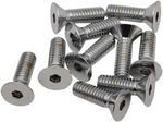 Drag Specialties MPB580 Bolts Flat-head Chrome 5/16"-18 X 1-1/4" New. Price: $33.25.
