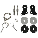 Drake Muscle Cars Hood Pin Kit Stainless Steel Mustang 2005-2009 New. Price: $67.05.