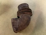 1973-1979 Vw Super Beetle Blower Motor Rubber Elbow Fresh Air Defrost Used. Price: $70.00.