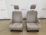 2006 Toyota Tundra SR5 Front Manual Bucket Seat Set Gray Cloth Used. Price: $617.50.