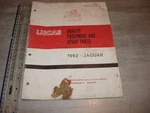 Lucas Equipment Spares Parts List No Cce 906 Jaguar 1962 Used. Price: $12.17.