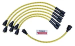 Chevy 216 235 7MM Cloth Braided Spark Plug Wire Set Vintage Inline Yellow Bk New. Price: $55.99.