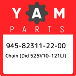 945-82311-22-00 Yamaha Chain (did 525V10-121LL) 945823112200, New Genuine Oem Pa. Price: $389.90.