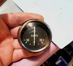 1957 Antique "restored" Lucas Triumph TR1 TR2 Domed Amps Gauge #36174A Remanufactured. Price: $80.95.